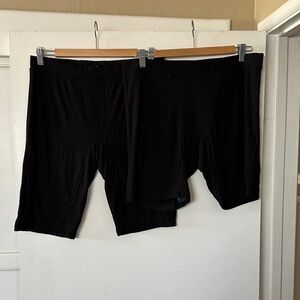 Women's Black Intimate Boy and Bike Shorts. 2XL